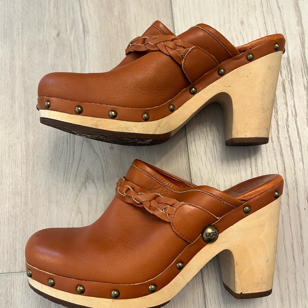 Ugg vintage mahogany brown clogs - Picture 7 of 9